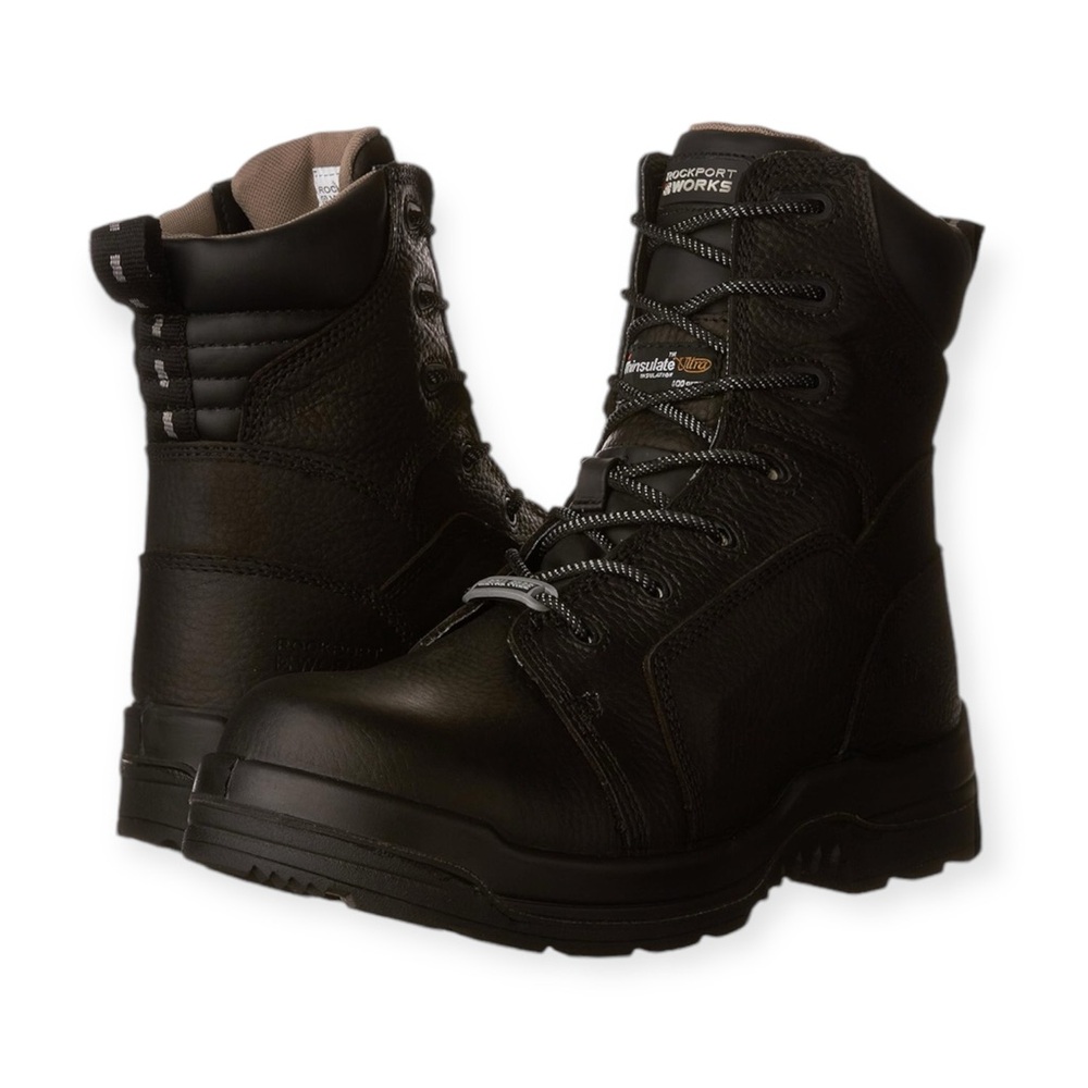 ROCKPORT WORKS Leather More Energy Construction Boot IR6665